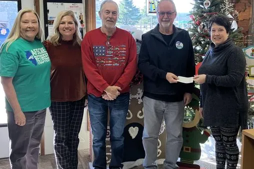Sub-chapter 55 makes donations to local food bank.