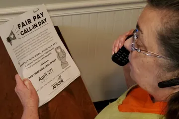 A DSP makes the call for fair wages