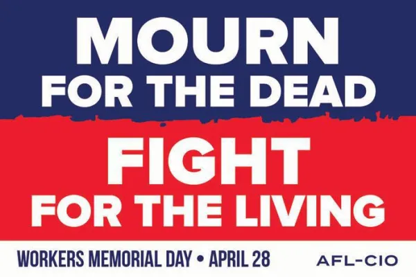 Graphic saying "Mourn for the dead fight for the living"