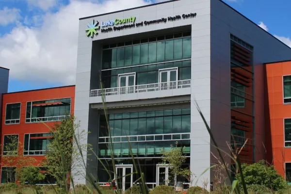 Photo of the Lake County Health Department offices, courtesy of the Lake County Health Department