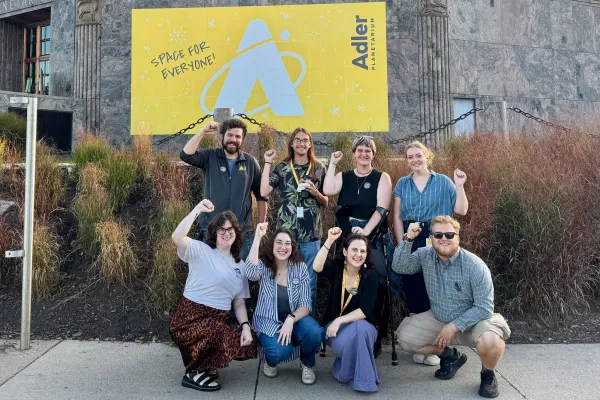 Adler planetarium workers