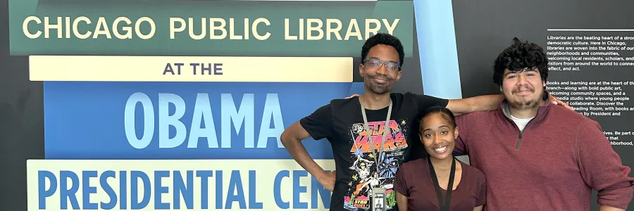 AFSCME members at the Obama Center