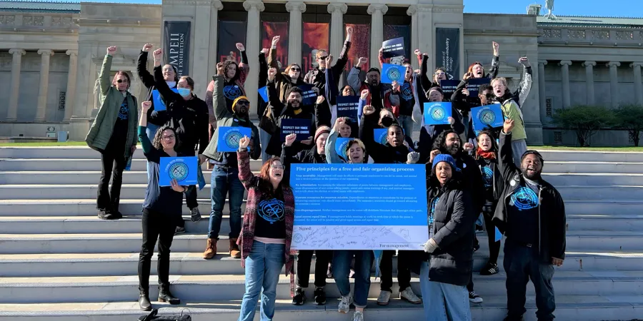 Museum of Science and Industry workers