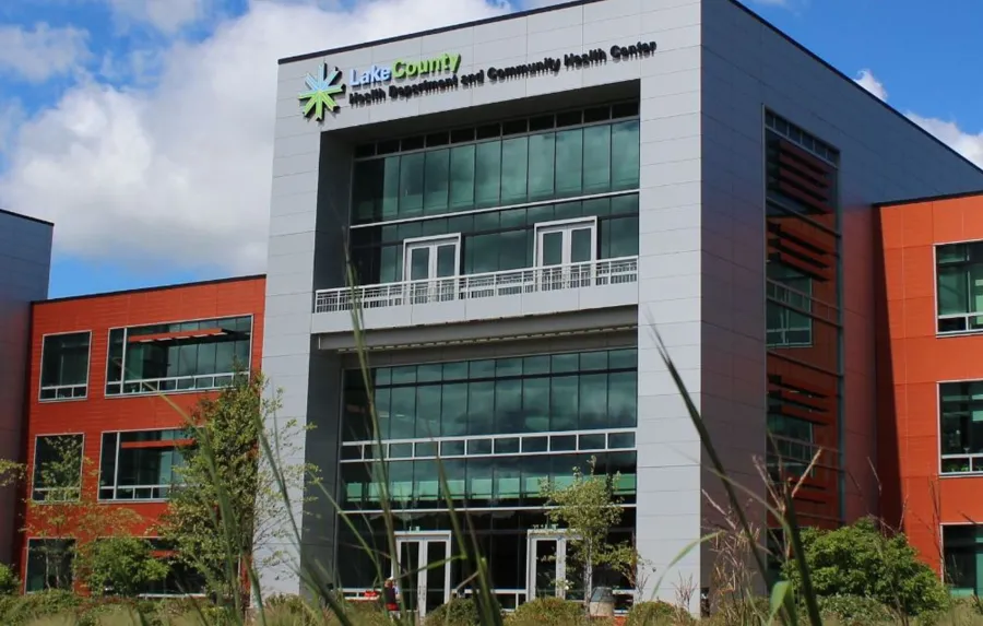Photo of the Lake County Health Department offices, courtesy of the Lake County Health Department