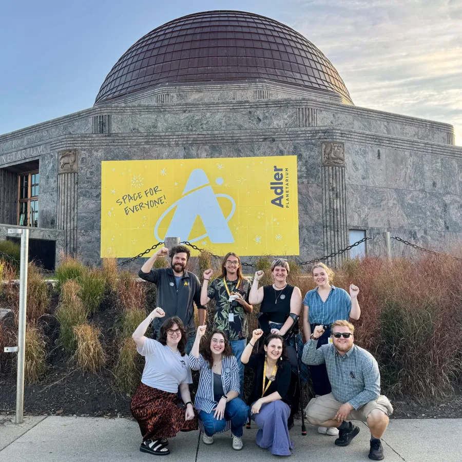 Adler planetarium workers
